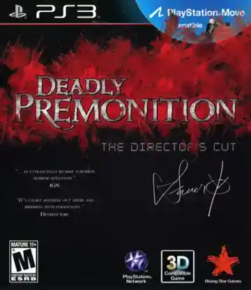 Deadly Premonition - Director's Cut (USA) box cover front